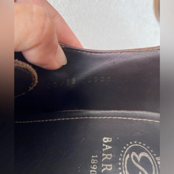 Barrats Double Monk Strap Leather Dress Shoes - Picture 5 of 10